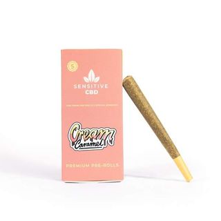 Cream Caramel Preroll Sensitive CBD Cajetilla 5 ud.