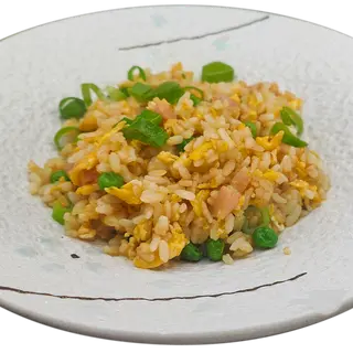 25. Riso alla cantonese con piselli uova e prosciutto