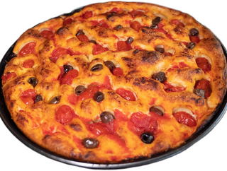 Focaccia barese style! Mezza teglia 2/3 persone - anche come aperitivo