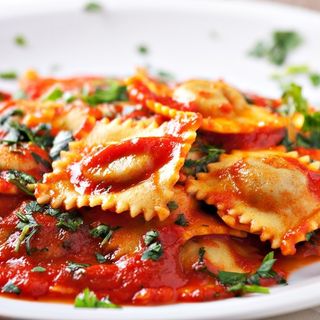 Ravioloni ricotta e spinaci