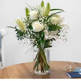 Fiori Lilium rosa bianco bouquets