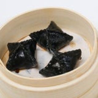 Ravioli di totano al nero di seppia 3 pezzi