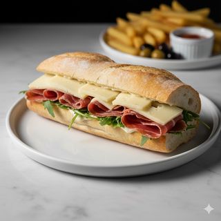 Entrepan De Jamón Dulce Y Queso