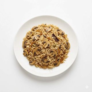 131. Arroz Basmati Con Especias Aromáticas Y Champiñones
