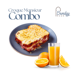 Combo Croque Monsieur + Jus d'Orange
