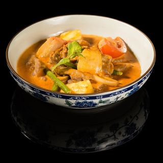 83. Manzo tai curry e latte di cocco