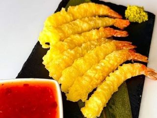 Krewetki w tempurze 7 szt.