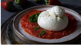 1. Crema Fría De Fresa