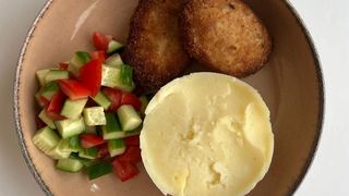 Детская куриная котлета