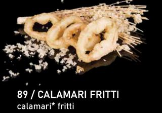 89 Calamari fritti