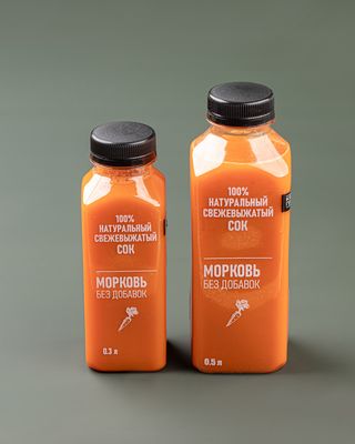 Морковный фреш (0,3 л.)