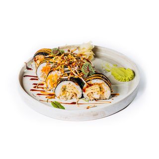 Кімбап з креветками та вугрем