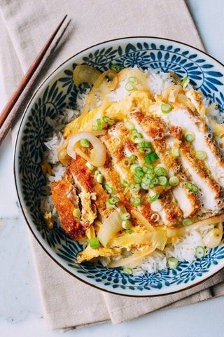 Katsu don pork