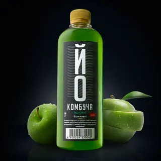Комбуча "Яблуко" 0,5л