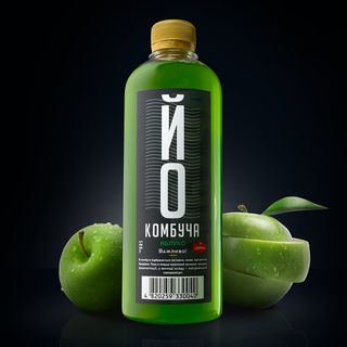 Комбуча "Яблуко" 0,5л