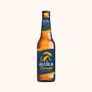 Cerveza El Águila Dorada botella 33cl