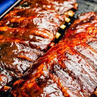  Costilla De Cerdo A La Barbacoa