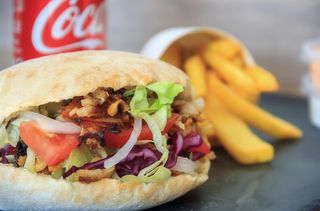 Doner Kebab Menú XXL