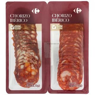 Chorizo Iberico Carrefour 2x2,5 Gr.