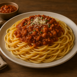 Spaghetti a la Boloñesa