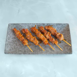 Yakitori De Pollo Con Salsa Teriyaki (4brochetas)