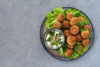 Piatto falafel 5 pezzi  menù