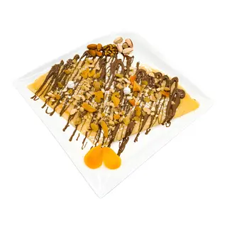 Crêpe chocolat, Fruits Secs