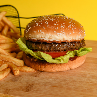 Burger i pomfrit 480gr