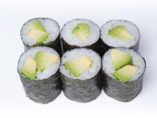 * Макі з авокадо