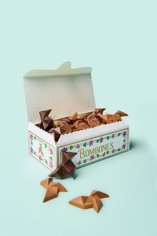 Pajaritas De Chocolate Surtidas Caja Pequeña