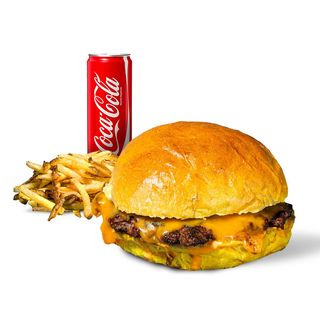 Menù single SMASH CHEESEBURGER