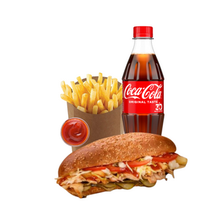 Menu baguette de vită