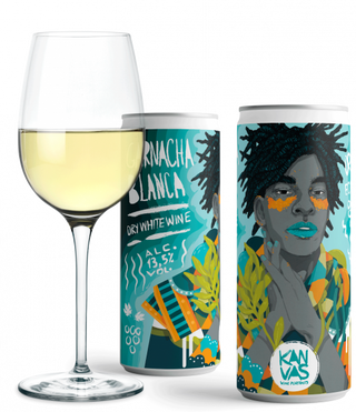 Vi blanc garnacha llauna 25cl.