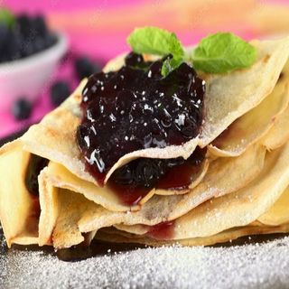 Палачинка със сладко от боровинки (220г)