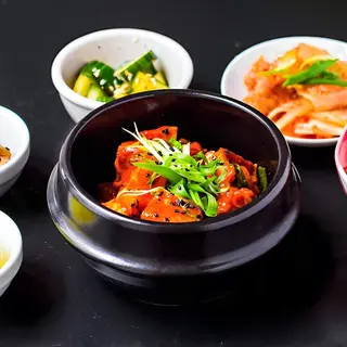 DUBU CHIM + RYŻ + ZESTAW BANCHAN
