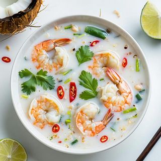 Coco Prawns Soup