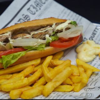 Sandwich Brochette De Poulet