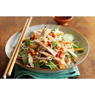 Thai Rice Noodle Salad - Shredded Chicken