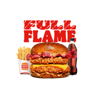 Menu Double Full Flame Crispy Chicken®