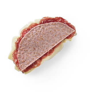 Piadina salame napoli e scamorza