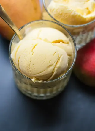 Sabor Mango lassi (Yogurt, Mango y Cardamomo)