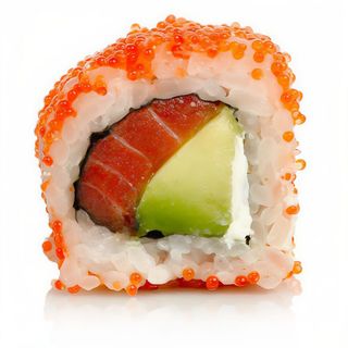 Tobiko salmón (8 piezas)