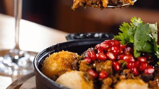 მეგრული კუჭმაჭი შემწვარი ელარჯით