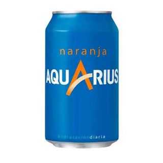 Aquarius Naranja Lata.