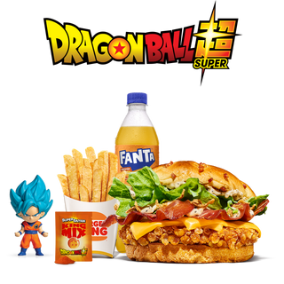 Menú Cbk Super Saiyan Con Figura Grande
