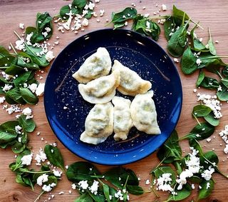 Pierogi ze szpinakiem 250g