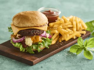 Doppio veggie burger