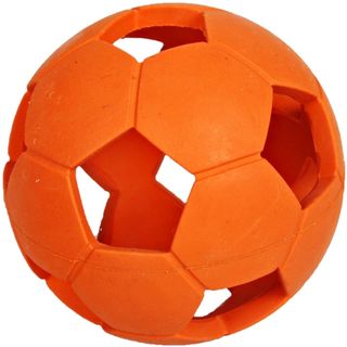 FLAMINGO Igračka za pse Lopta Fudbal gumena 6cm, raznih boja (KOD FLA515162)