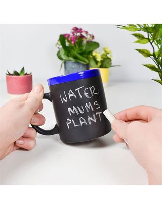 Cana ceramica din tabla cu creta