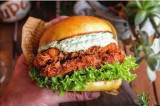 Doppio chicken burger